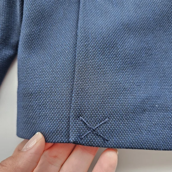 Zara Kids Navy Blue Boys Formal Jacket Suit Blazer - Size 7 - Picture 5 of 6